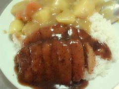 鸡排饭-北京联合大学本部食堂