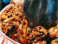 -超越炭火牛蛙火锅鸡(河东店)