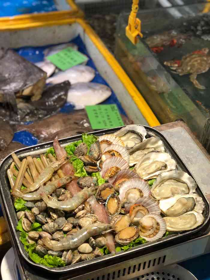 俏胶东·胶东小海鲜-"他们家盐螺是特色! 其次最好吃的就是豆.