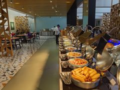 二楼自助早餐-春晖园度假酒店温泉