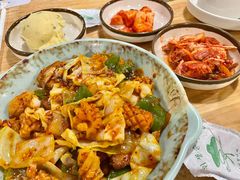 泡菜炒鱿鱼-쌍화점 霜花店·朝鲜族料理(徐家汇店)