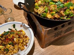 腊八豆荷包蛋-聚鑫朋酸菜肥肠(文艺路口店)