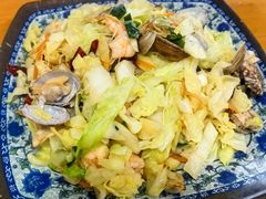 海鲜炒兴化粉-福州人铭小吃