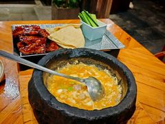 海胆石锅豆腐-院子餐厅·大锅菜·老杭帮(桥西直街店)