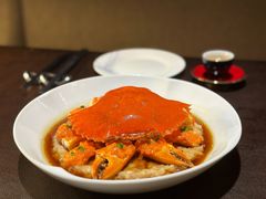 和乐蟹蒸手剁肉饼-广州文华东方酒店·江-由辉师傅主理