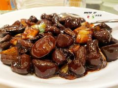 葱炒红蘑-南山鲜虾面·活鲜小馆·海味大连菜(南山总店)