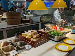 自助取餐区-帝企鹅自助餐厅•儿童岛•真企鹅(长隆企鹅酒店)