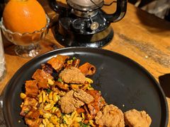 美式（国）蜂蜜鸡块-马灯部落·西湖边的创意山景餐厅(虎跑动物园店)