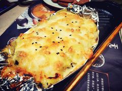 芝士榴莲香蕉-船梆煮•蒸汽海鲜·炉火烤肉(五四广场店)