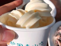 豌豆黄味儿冰淇淋-护国寺小吃(地安门店)