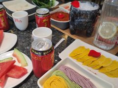 彩色营养火锅面-井格重庆火锅(临平银泰城店)
