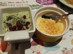 抹茶冰激凌&焦糖布丁-MoMo牧场·寿喜烧专门店(长泰广场店)