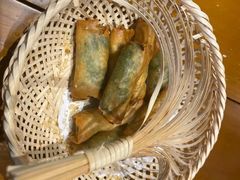 荠菜春卷-吴越荣记苏州菜·松鼠桂鱼(月光码头店)