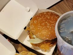 香辣鸡腿堡套餐-肯德基(津滨店)