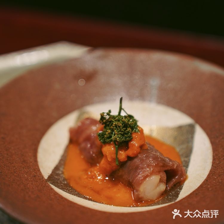 七宝豪横板前🍣十四代做甜品🍨顶级山椒花作配料