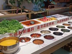 自助调料区-老板娘的烤肉店(港湾广场店)