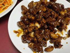 黑蒜子牛肉粒-胖子菜馆(隆昌路店)