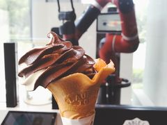 机器人冰淇淋-dotcom coffee古点咖啡(致真大厦店)