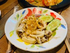 大蒜胡椒炒鱿鱼-Doo Dee Thai Food(Issan/Isaan/Esan)