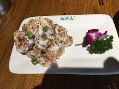 菠萝油条虾-去茶去餐厅(中央大街店)