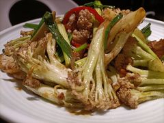 干锅有机花菜-老头儿油爆虾(星光一期店)