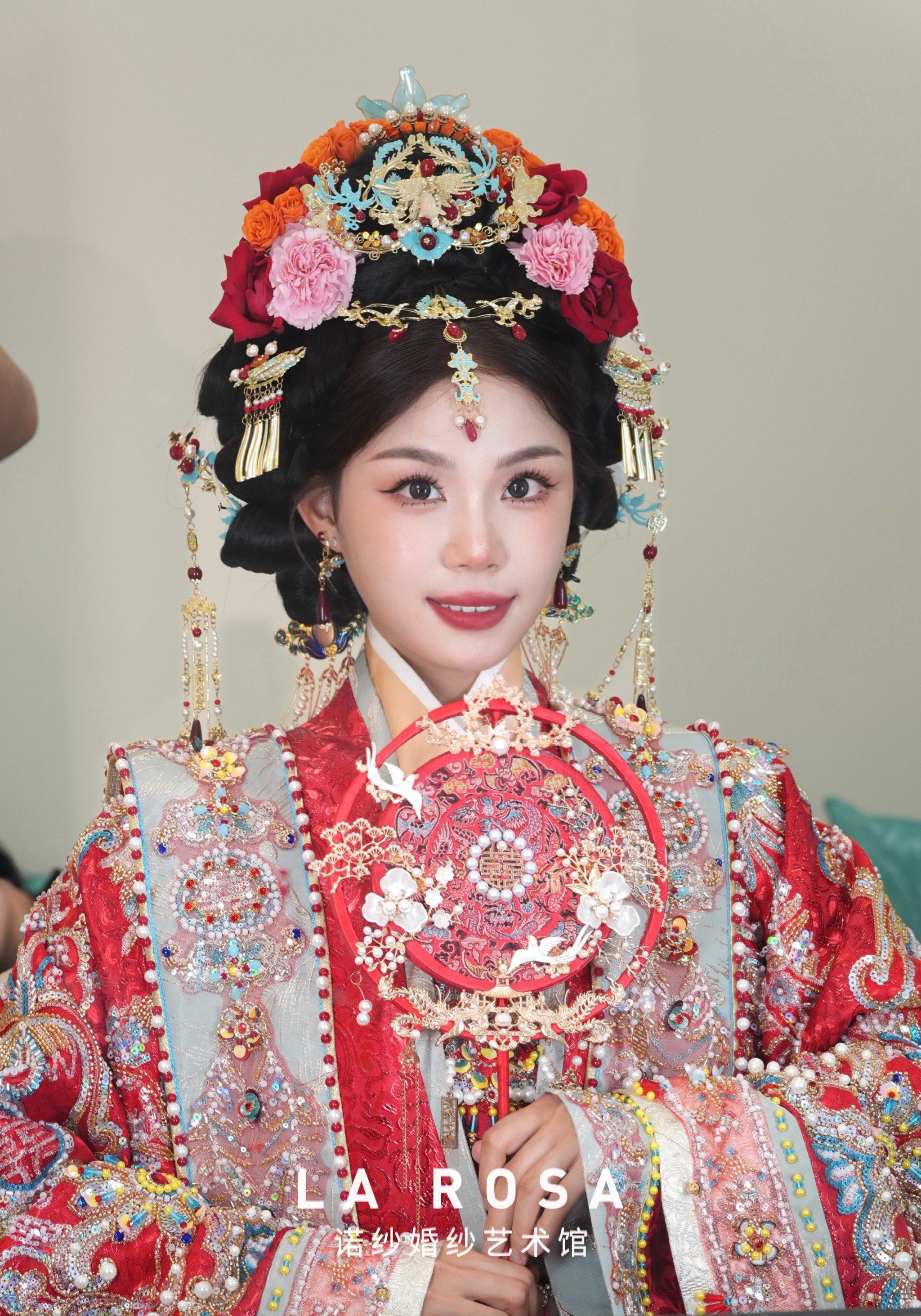 古风新娘造型记