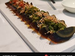 芒种虾皮拌烧椒皮蛋-船歌·鱼水饺青岛菜(枫蓝国际购物中心店)