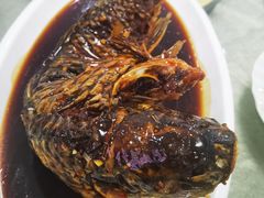 罾蹦鲤鱼-奥华餐厅·老张记(台基厂店)