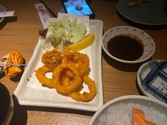炸鱿鱼圈-初居食屋日式料理(万象城购物中心店)