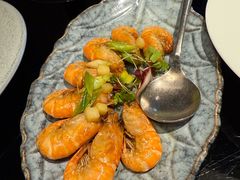 金沙蛋黄元宝虾-上海苏宁宝丽嘉酒店·嘉府壹号中餐厅