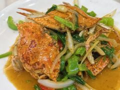 葱姜花蟹-覃记海鲜美食餐厅