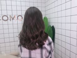 点击看大图 -COMO SALON 烫染可茉发型