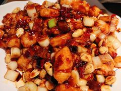 宫保鸡丁杏鲍菇-95号酱骨·一块豆腐(展春园西路店)