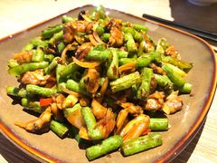 香辣豆角炒花蛤-新旺茶餐厅·早餐·夜宵(仙霞店)