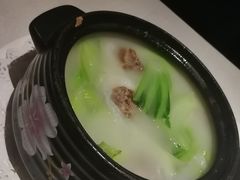 红薯咸骨芥菜煲-千百味红餐厅·江西菜(绿地双子塔店)