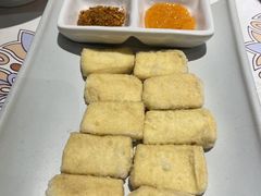 炸包浆豆腐配蘸水-云海肴·汽锅鸡·云南菜(美罗城店)