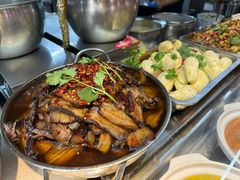 -廖师傅大蒜炒腊肉(袁家岭店)