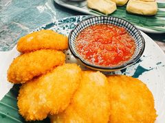 Golden虾饼-浩海火燒雲傣家菜(静安芮欧店)
