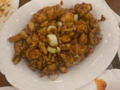 桃仁酱爆鸡丁-北平小馆·烤鸭·家常菜(磨房北里店)