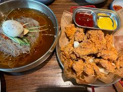 -明洞阿姨·韩式酱蟹烤肉·创意料理(三元桥店)