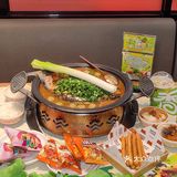 在深圳，吃到了春天限定的鲜青椒葱葱烤鱼...