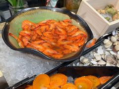-大中华希尔顿酒店-念自助餐·海南美食·三文鱼