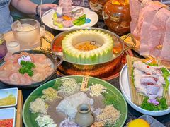 -得意咚瓜·顺德鱼生·冬瓜盅火锅