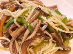 茭白炒鳝丝-玫瑰厅上海菜(兴国路店)