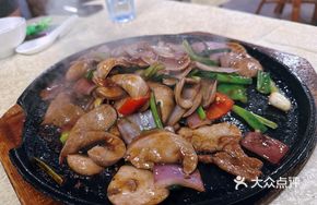 Iron Plate Stir-fried Pig Kidney