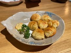 烤奶酪豆茸饼-慢走(甜水园店)