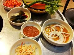 餐前开胃菜-釜山火炉·海鲜烤肉(紫藤路店)