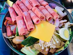 芝士肥牛年糕火锅-Meet Sun韩式大排档(五一广场7MALL店)