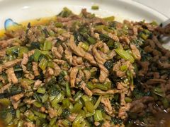 雪菜牛肉丝-食光慢宴·安吉土菜馆