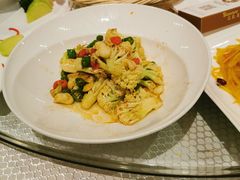 清炒有机花菜-巴扎美食·新疆菜·西域歌舞表演餐厅(新疆大厦店)